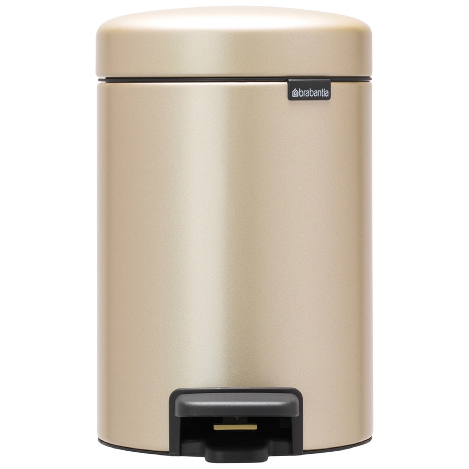 product image - Бак для мусора Pedal Bin NewIcon Brabantia, объем 3 л, шампань бежевый