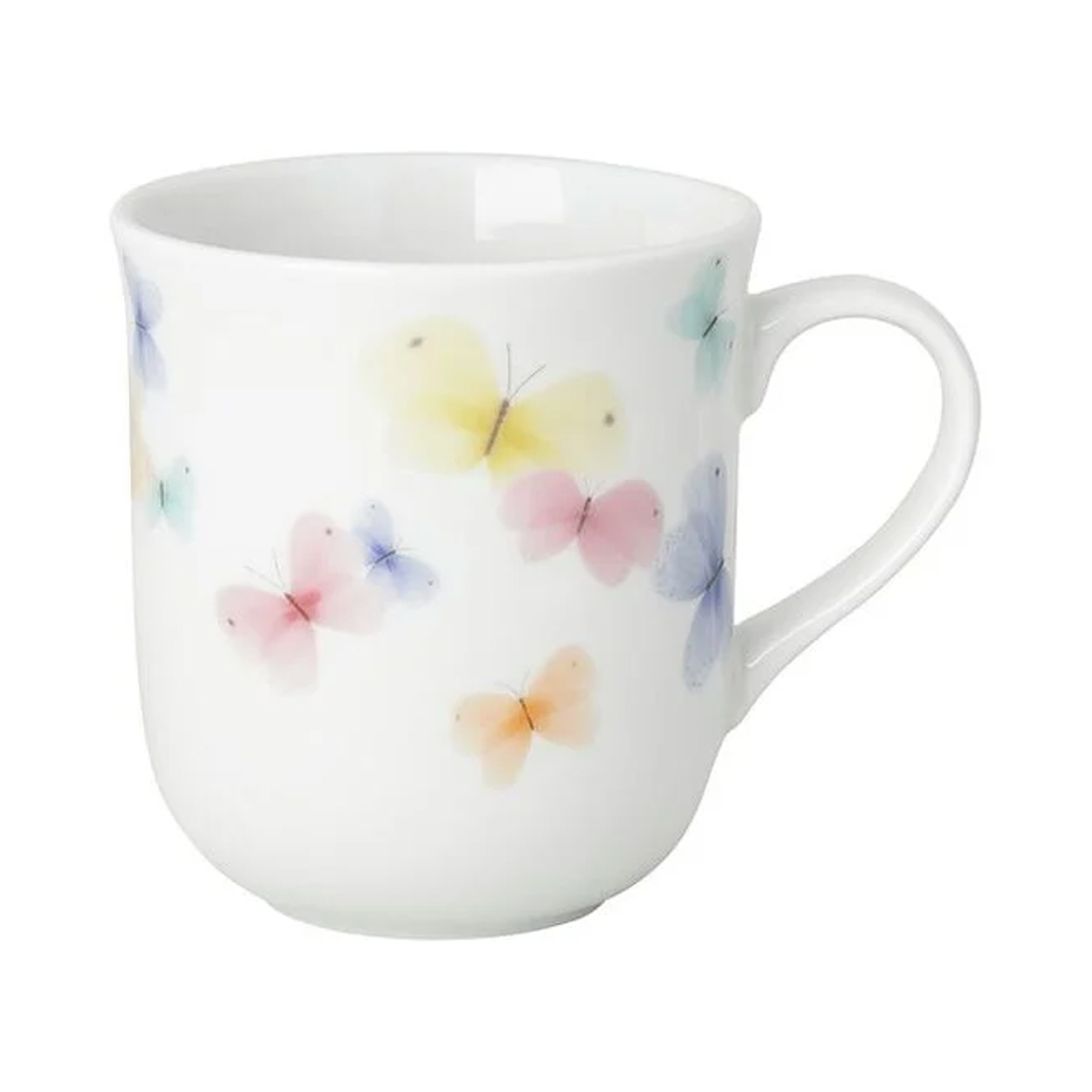 product image - Кружка фарфоровая Hutschenreuther Blumenwiese, объем 0,41 л, белый с рисунком