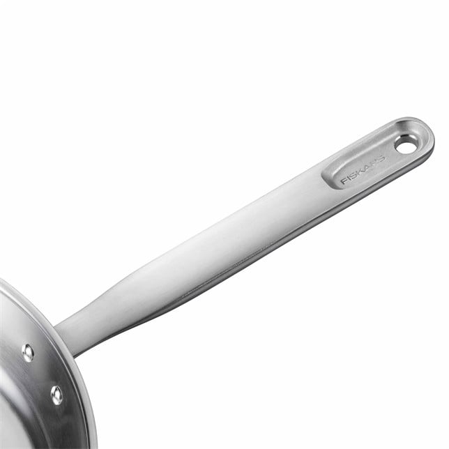 Сковорода з антипригарним покриттям Fiskars All Steel, діаметр 28 см, сріблясто-сірий