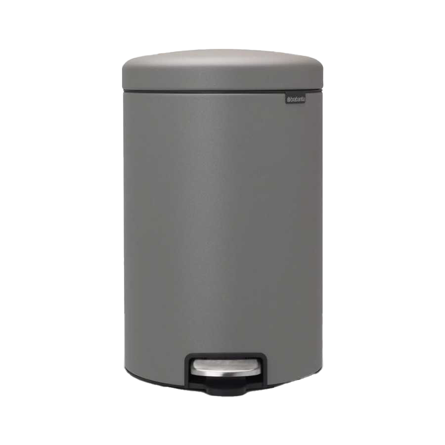 product image - Бак для мусора Brabantia PEDAL BIN NEWICON, объем 20 л, серый