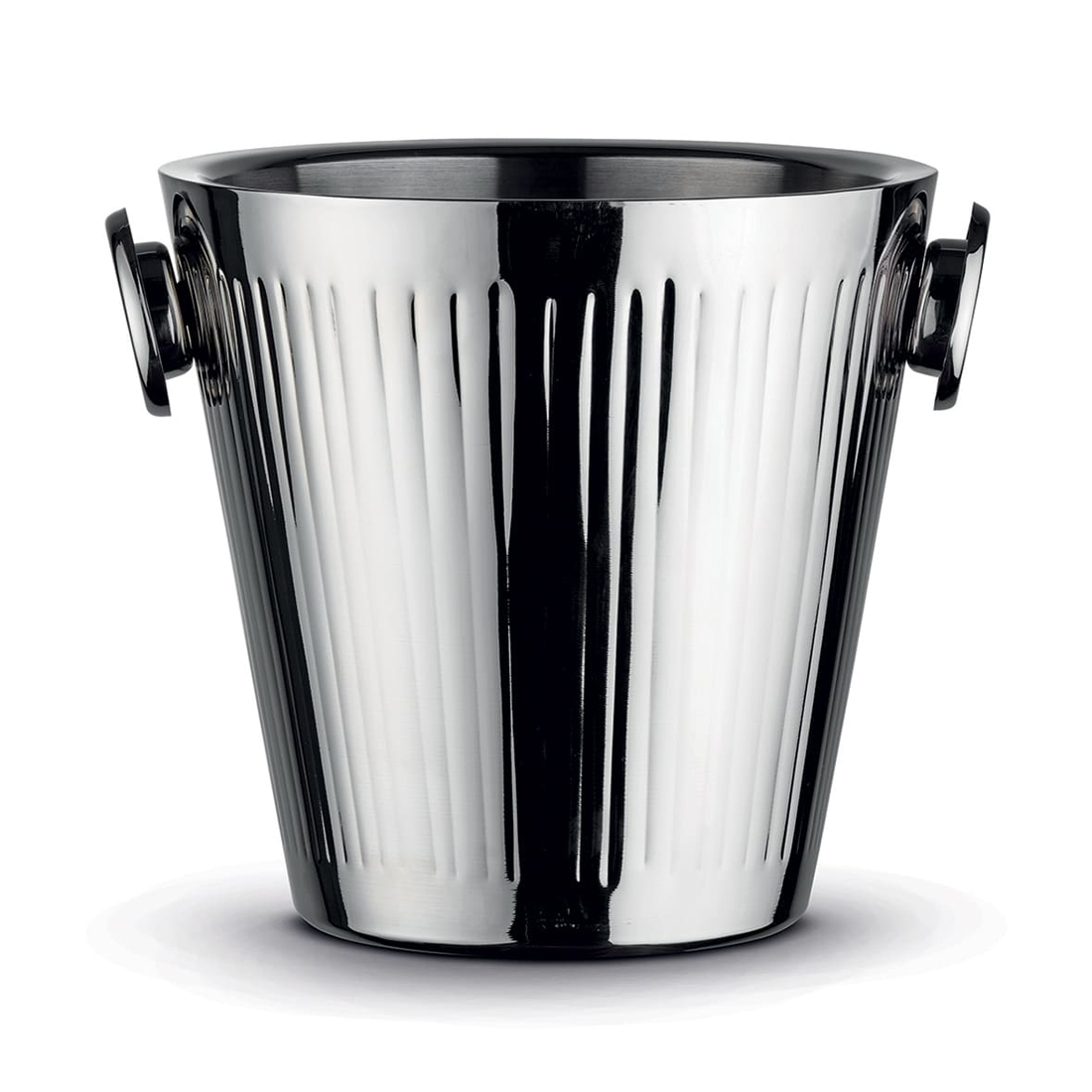 product image - Відро для шампанського Pozzi Milano Silver Nights, висота 23 см, сріблястий
