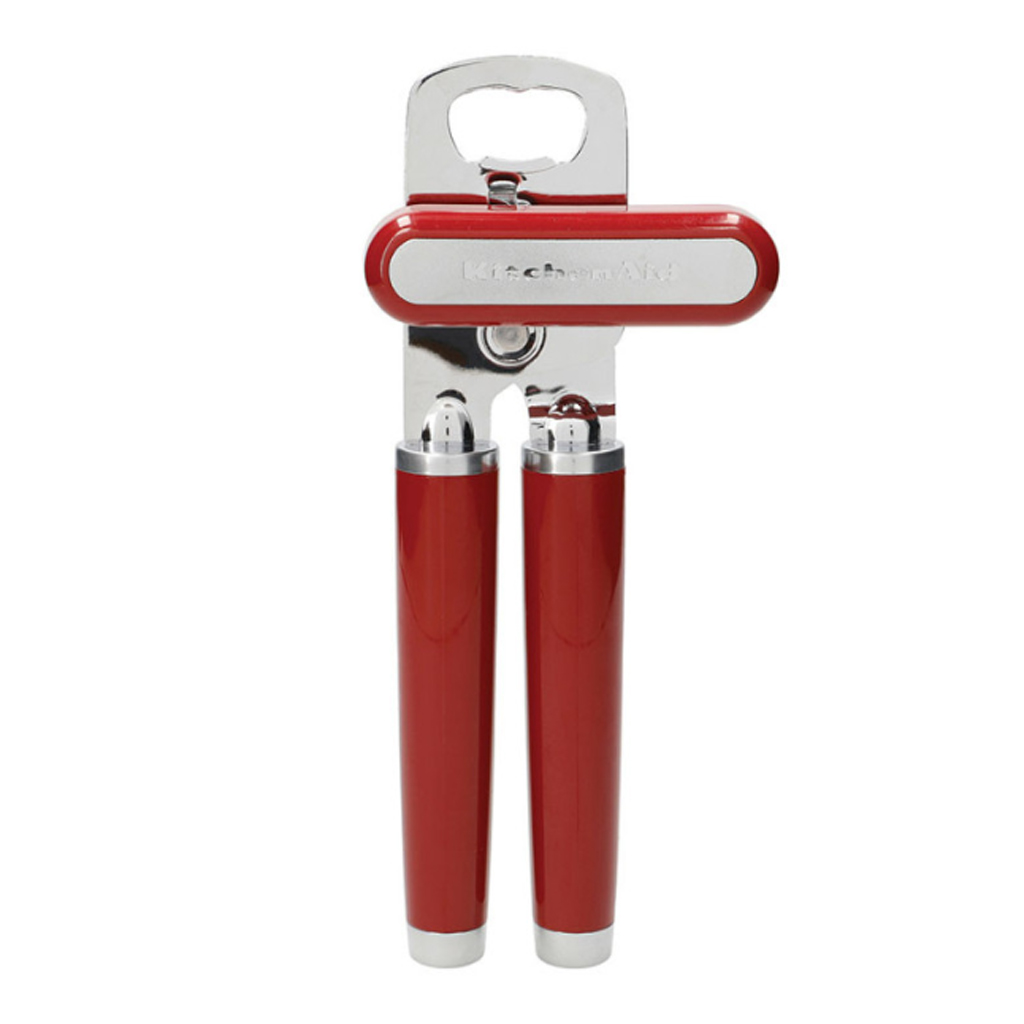 product image - Открывалка для банок и бутылок KitchenAid Coreline, длина 21 см, красный.