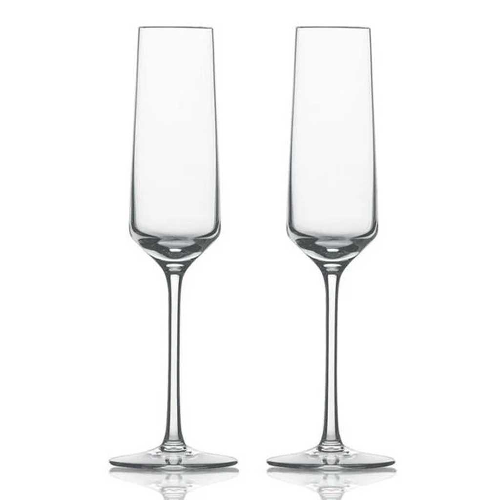 product image - Набор бокалов для шампанского Zwiesel Glas PURE, объем 0,209 л, прозрачный, 2 шт