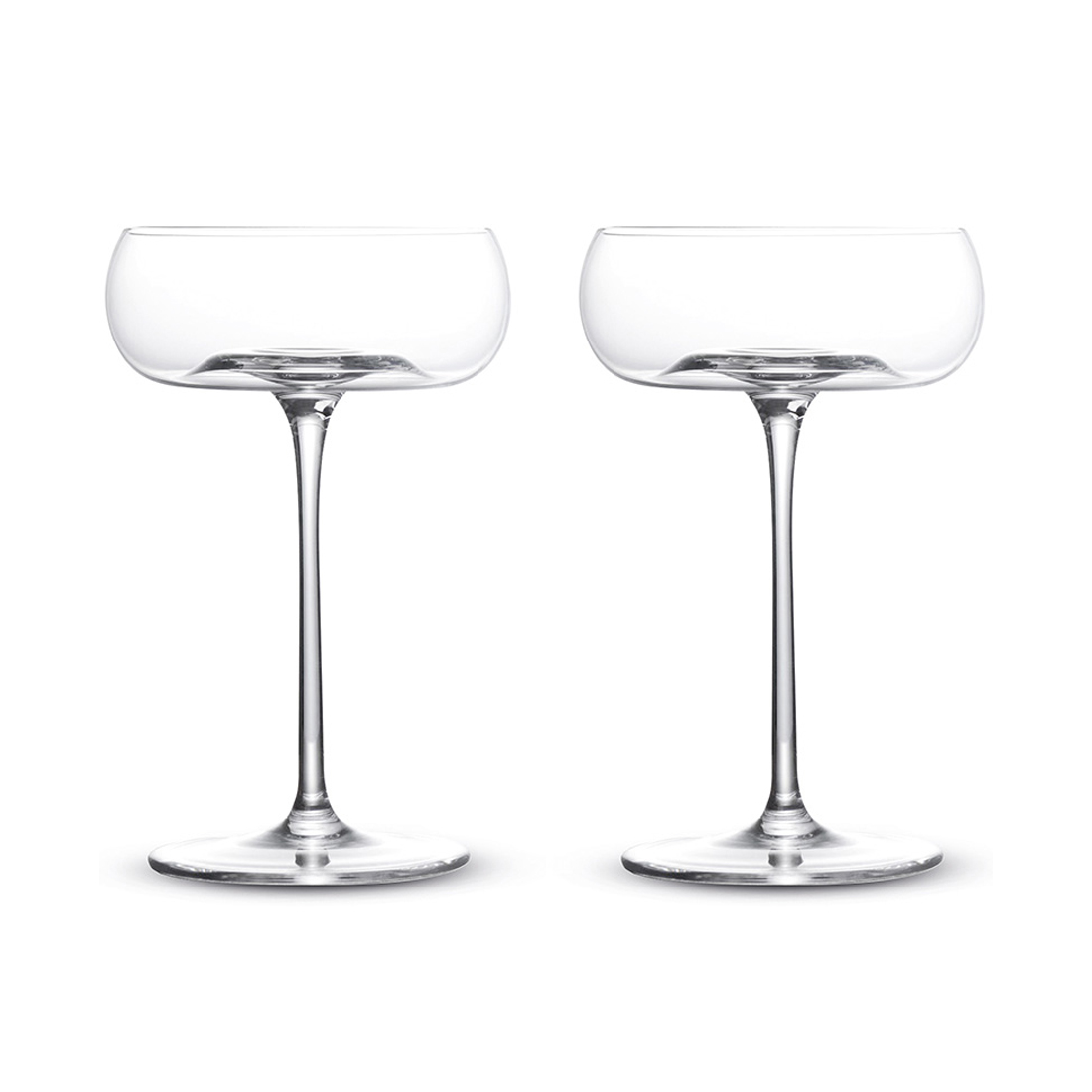 product image - Набір келихів для шампанського Pozzi Milano Grand Cru, об’єм 0,22 л, прозорий, 2 шт