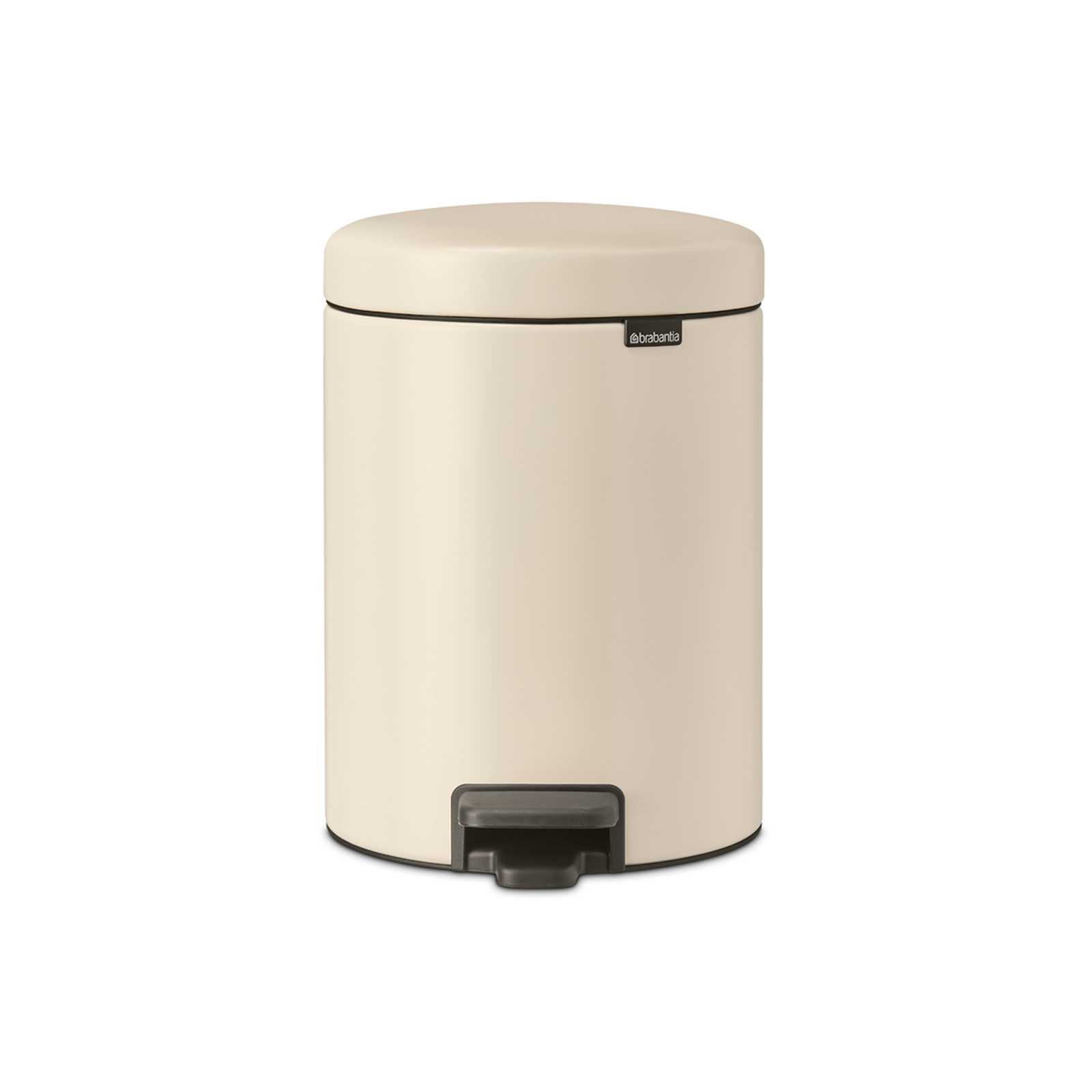 product image - Бак для мусора Brabantia PEDAL BIN NEWICON, объем 5 л, светло-бежевый
