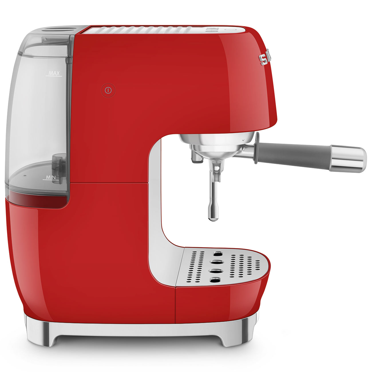 Кавоварка еспресо Smeg 50 Style, 36,4x20,5x29,5 см, червоний