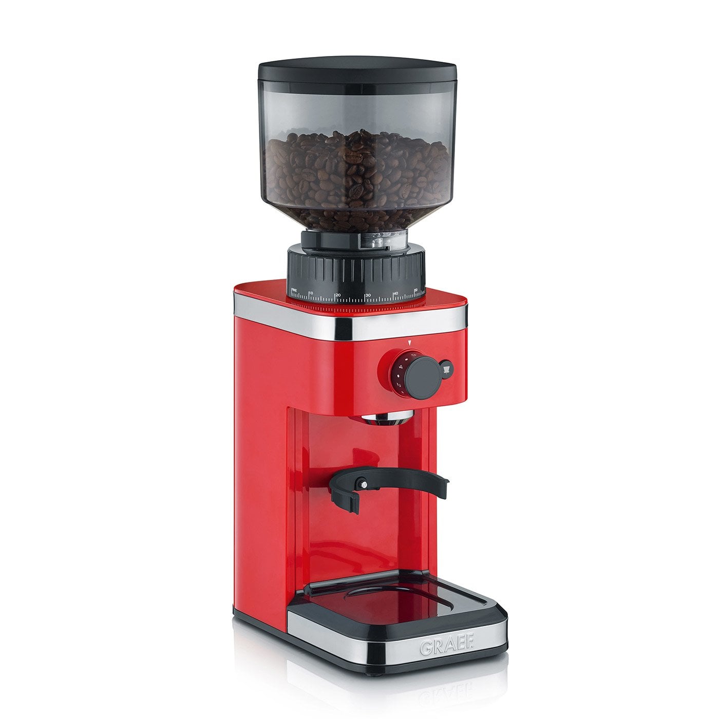 product image - Кавомолка електрична GRAEF COFFEE GRINDER CM503, червоний