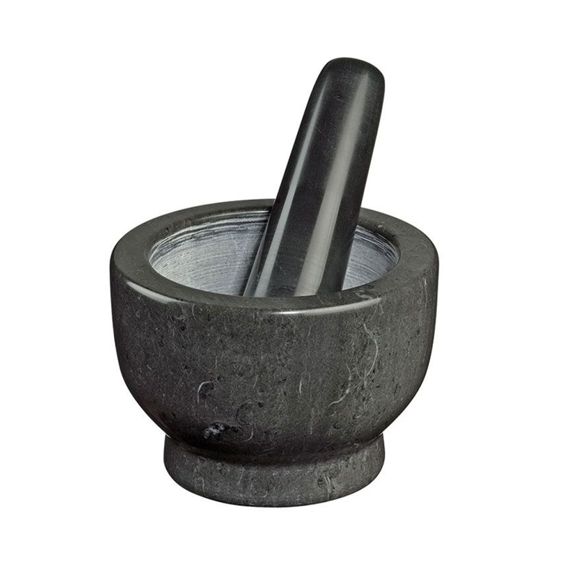 product image - Ступка с пестиком Cilio Neptun, диаметр 13 см, черный