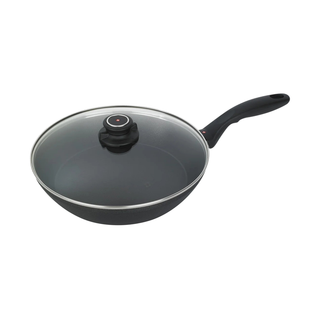 product image - Сковорода глубокая с крышкой Swiss Diamond XD INDUCTION, диаметр 28 см, черный