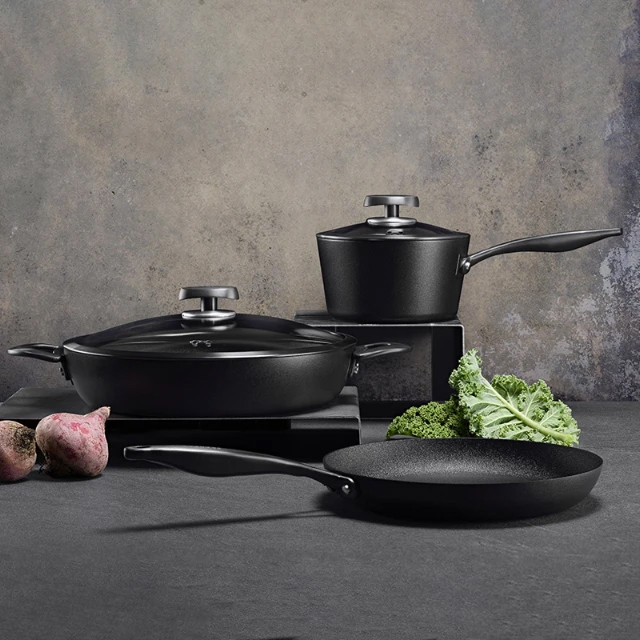 Крышка Scanpan PRO SB+, диаметр 32 см, прозрачный с черным