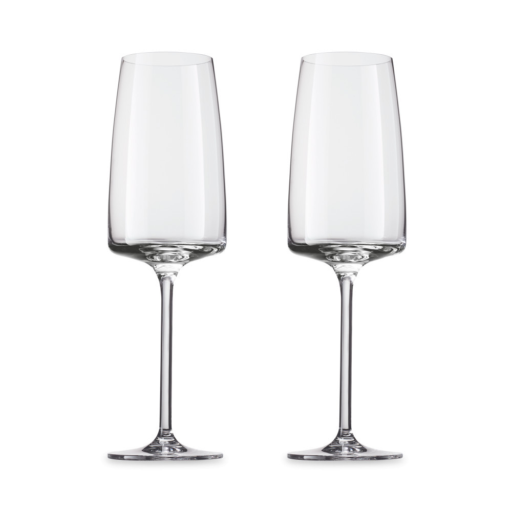 product image - Набір келихів для шампанського Zwiesel Glas VIVID SENSES (SENSA) Light & Fresh, об'єм 0,388 л, прозорий, 2 шт