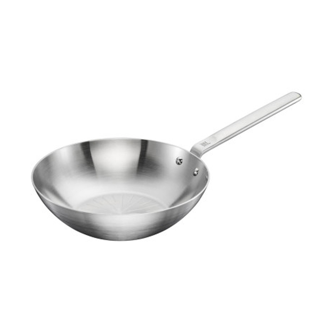 product image - Сковорода вок Fiskars Norden Steel, диаметр 28 см, серебристый