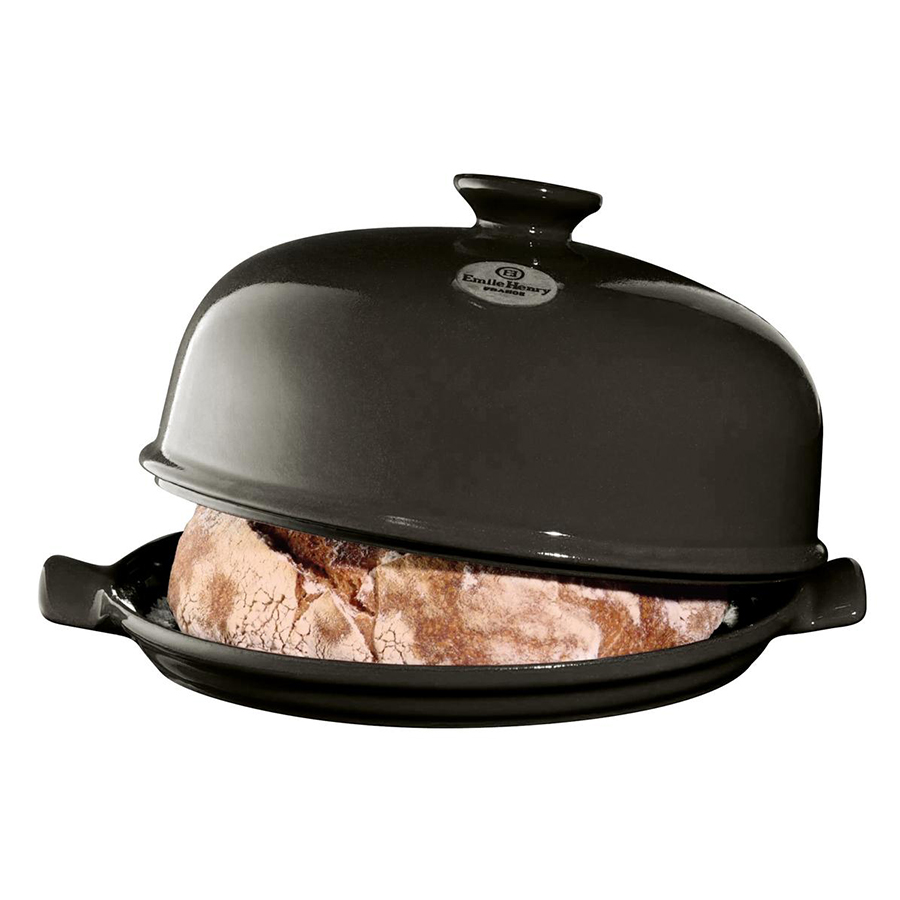 product image - Форма с крышкой для выпечки хлеба Emile Henry, 33,5x28,5x16,5 см, черный