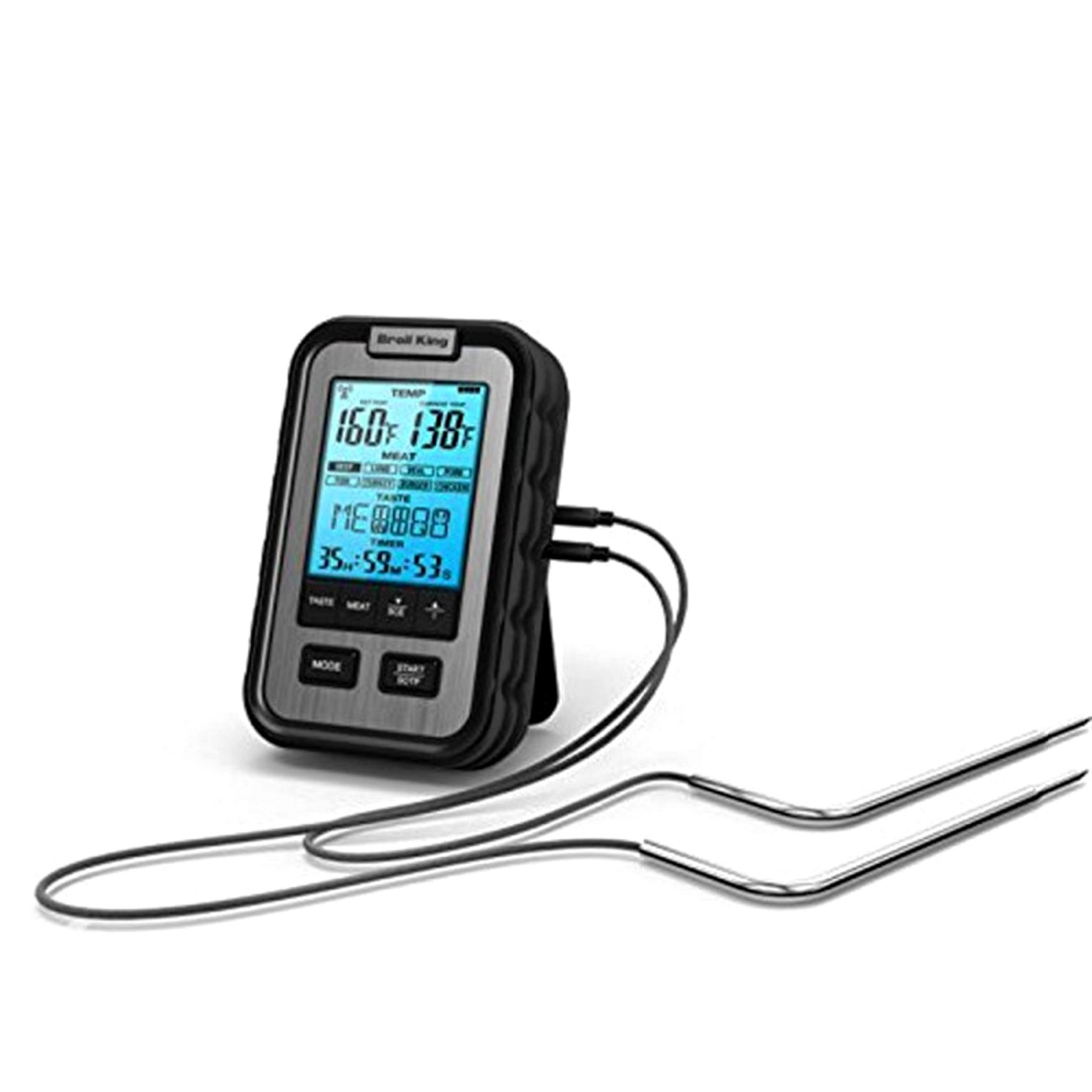 product image - Термометр на 2 щупа Broil King, серый