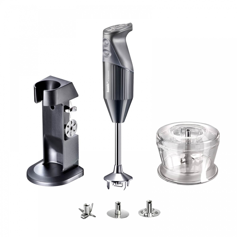 product image - Блендер погружной Bamix DeLuxe M200, антрацит