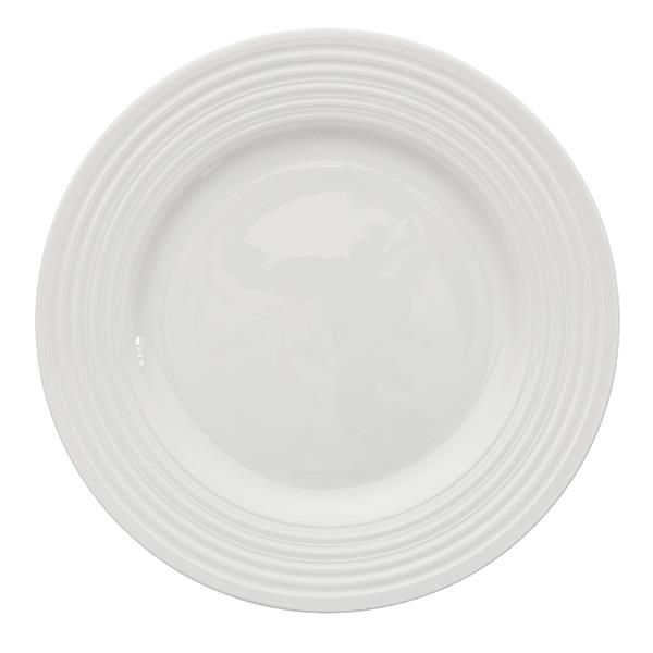 product image - Набір: тарілка сервірувальна/підставкова Aida Passion, 28 см, 4 шт, білий