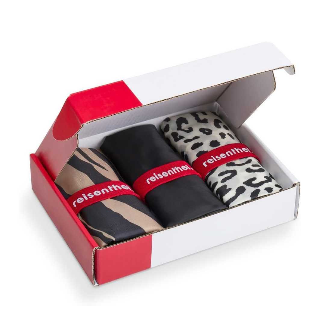 product image - Набір сумок для покупок Reisenthel Mini Maxi Shopper Animal Print, 63х43,5x6 см, 3 шт