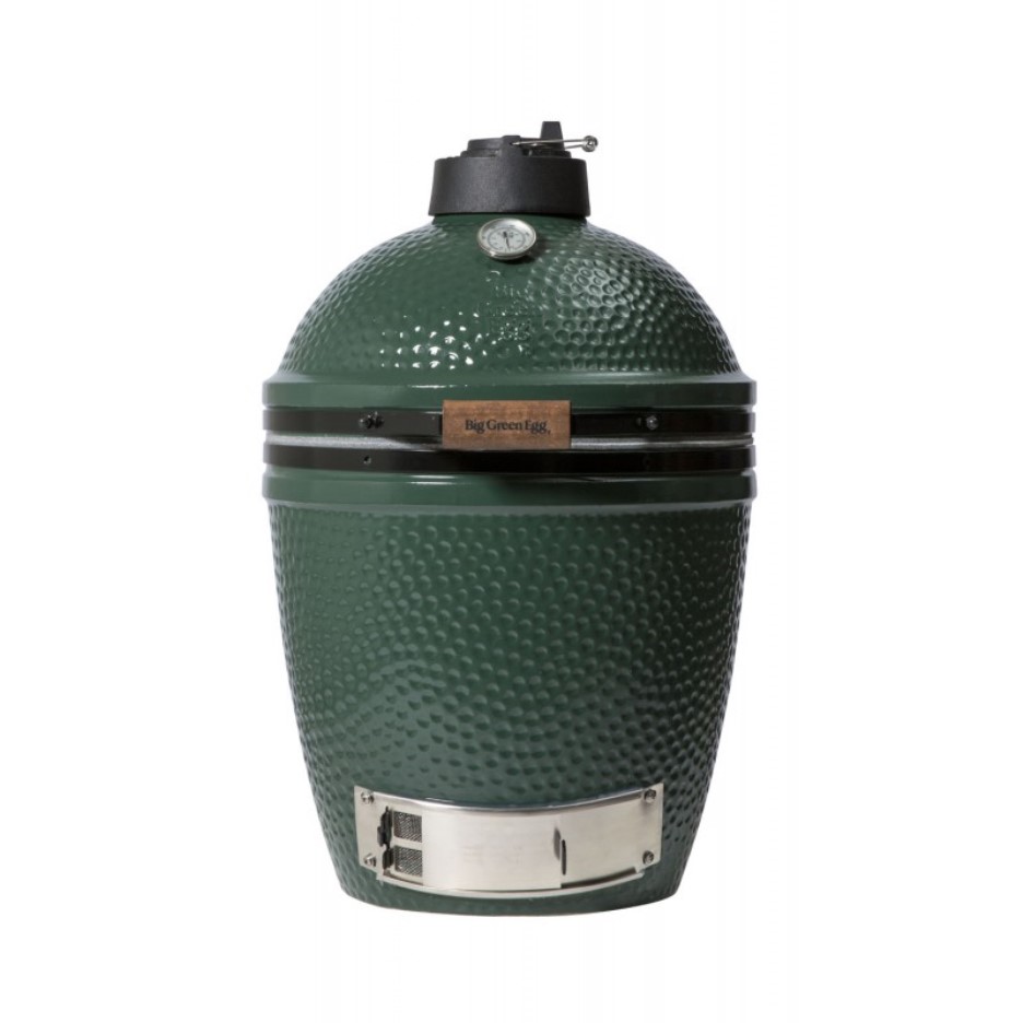 product image - Гриль керамический Big Green Egg, размер Medium, 42х72 см, диаметр 38 см, зеленый