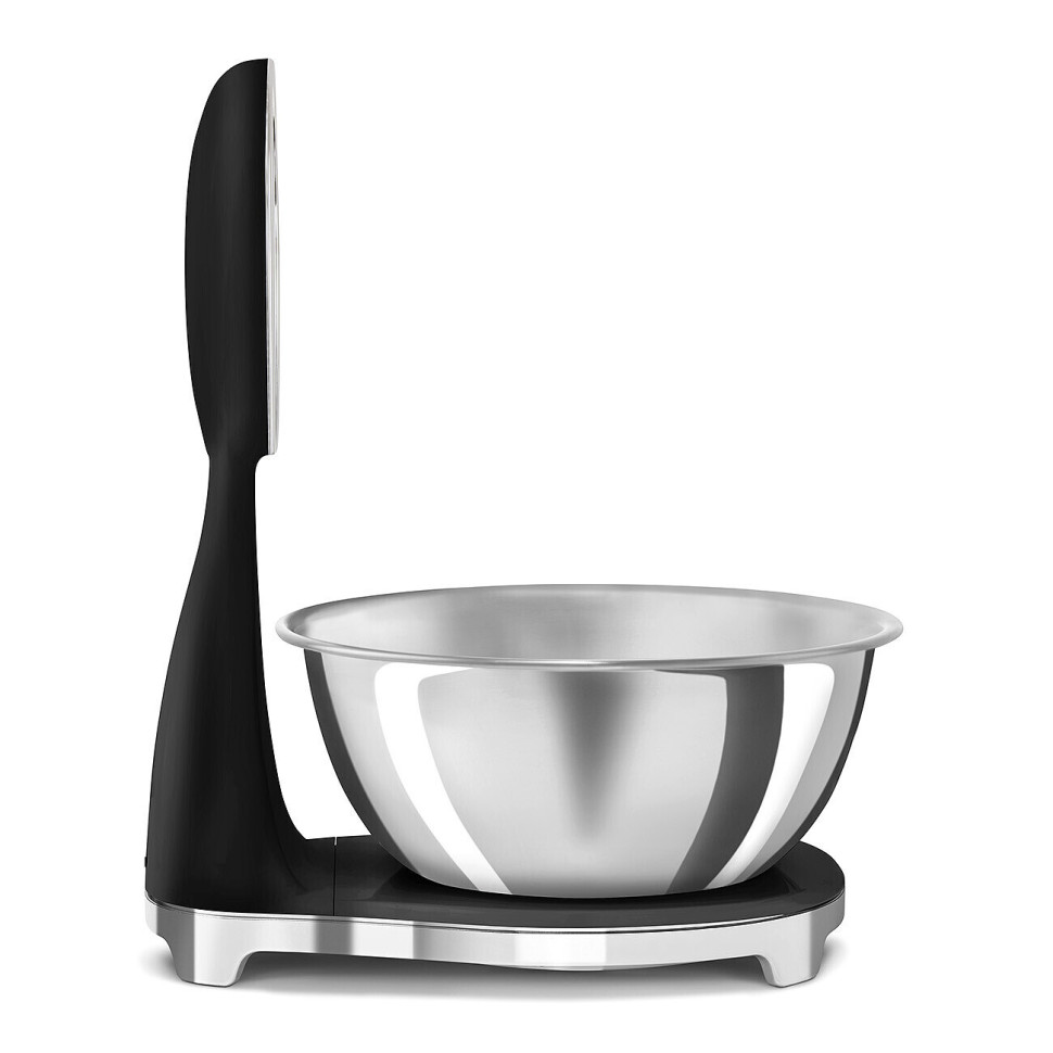 Ваги кухонні Smeg 50 Style, 31,5х18х25 см, чорний