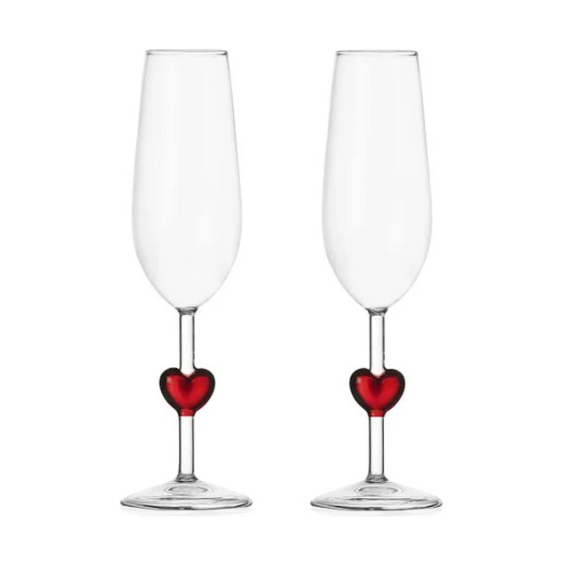 product image - Набір келихів для шампанського LSA Cuore, висота 13 см, прозорий, 2 шт