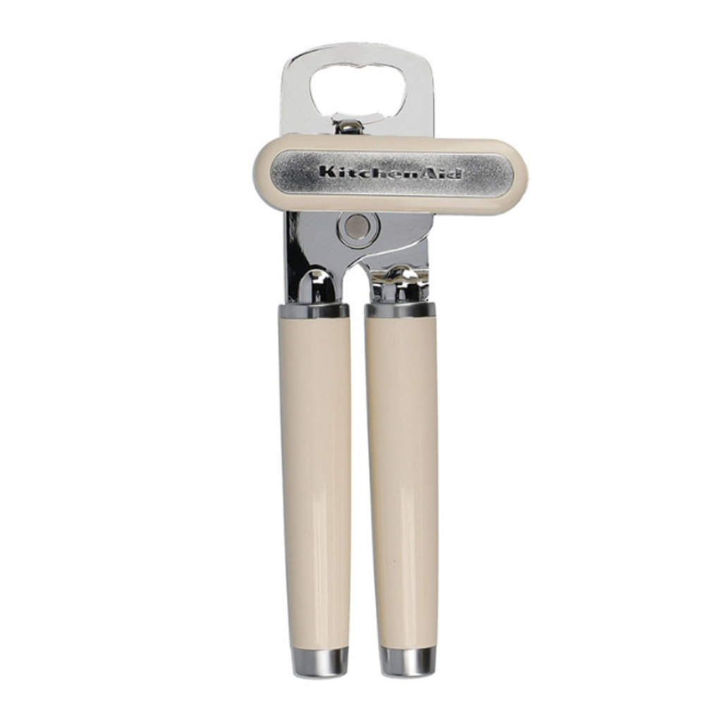 product image - Відкривачка для банок і пляшок KitchenAid Coreline, довжина 21 см,кремовий