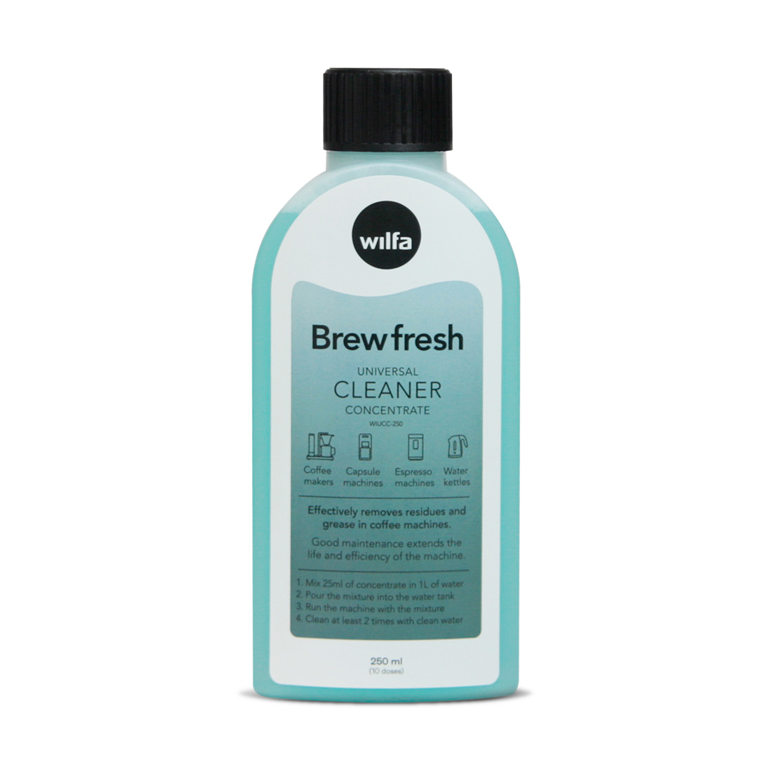 product image - Засіб для чищення Wilfa Brewfresh Universal cleaner concentrate WIUCC-250