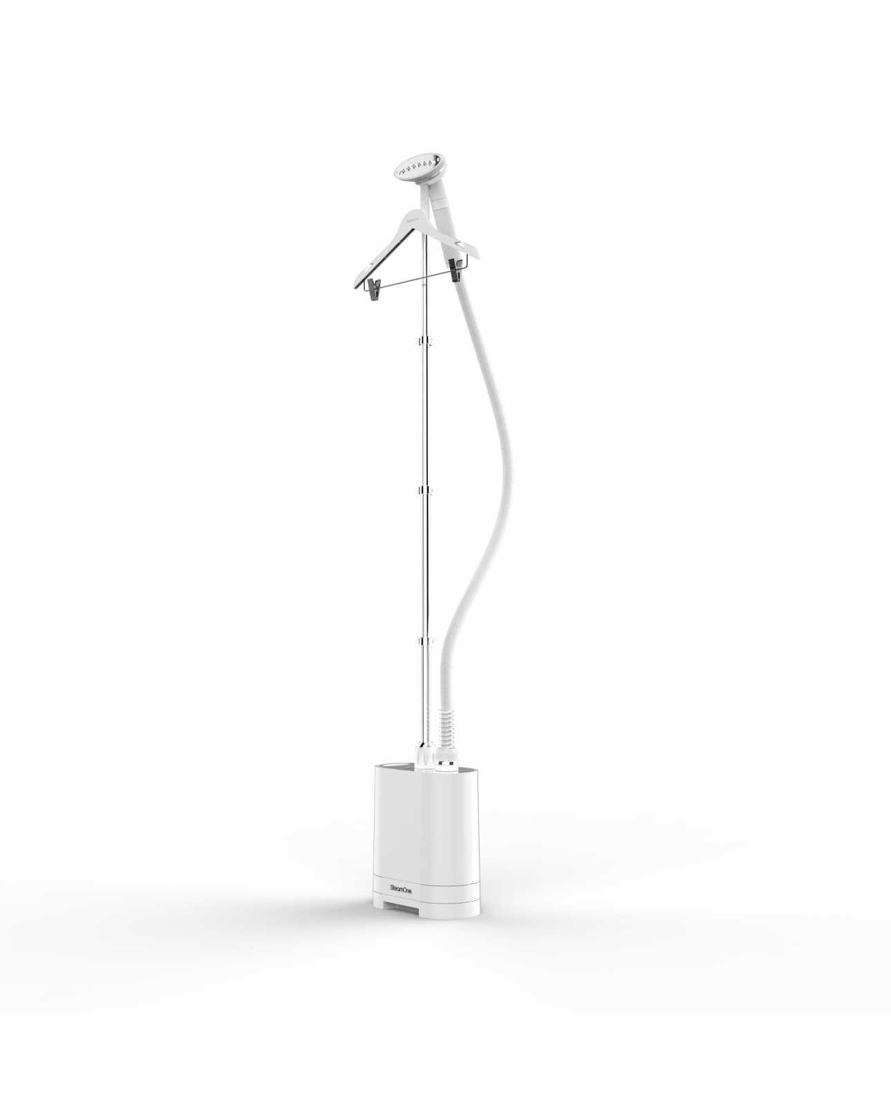 product image - Отпариватель вертикальный SteamOne HOME, объем резервуара 1,2 л, белый