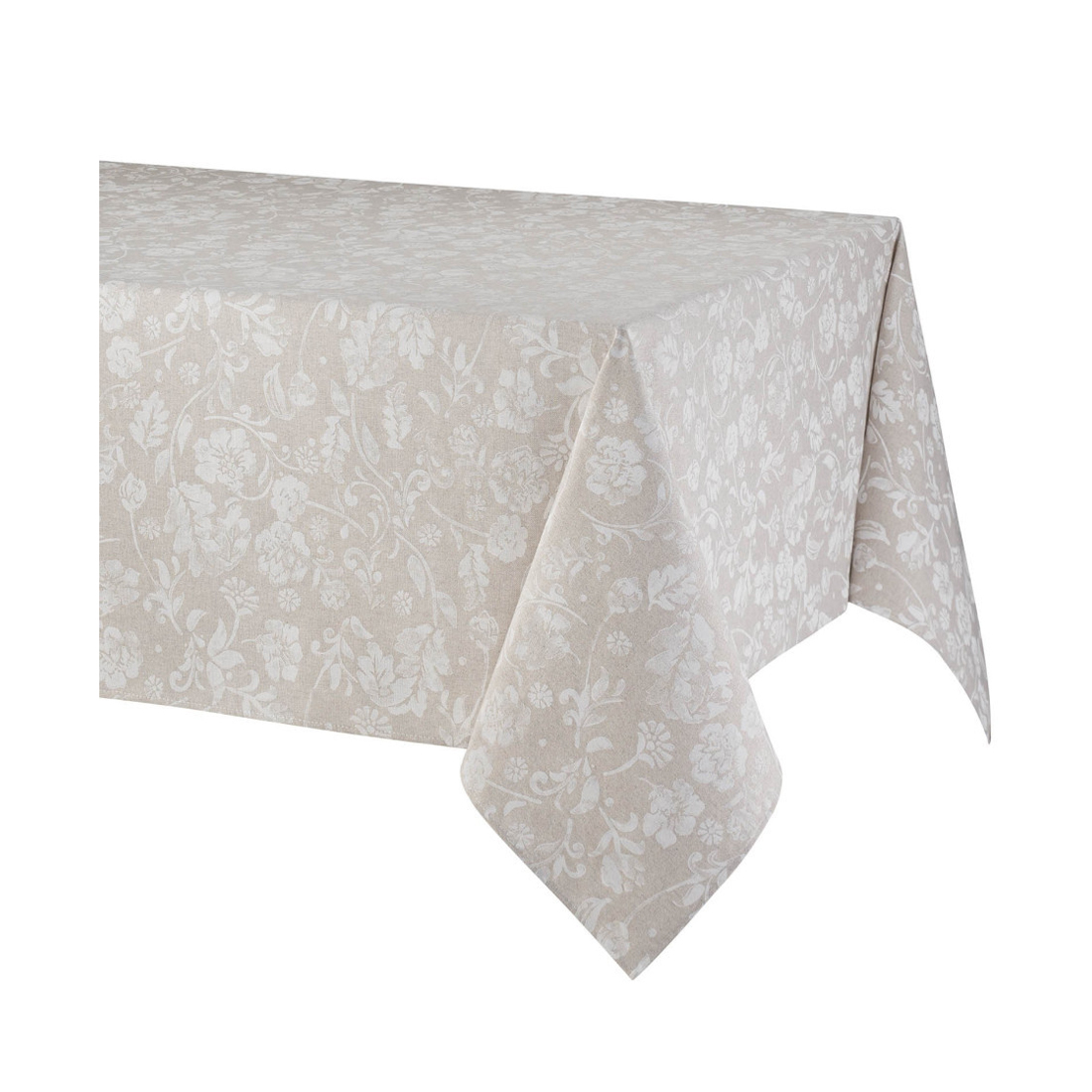 product image - Скатерть круглая Atenas Livia White/Colorful, диаметр 150 см