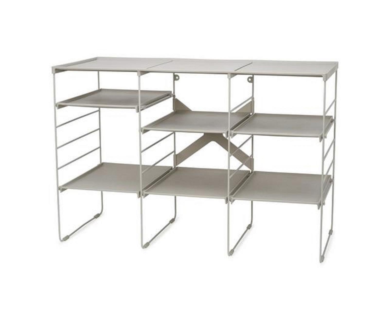 product image - Стойка для обуви Joseph Joseph LEVEL PLUS, 51,2х75,8х35 см, кремово-серый