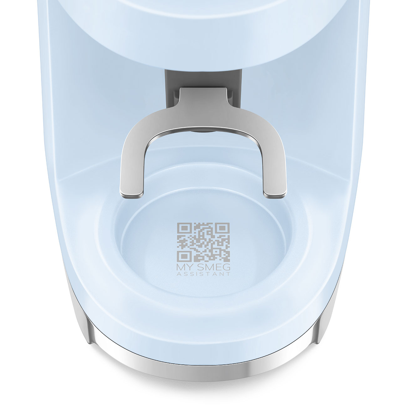 Кофемолка Smeg 50 STYLE, 15x34,5x22 см, голубой
