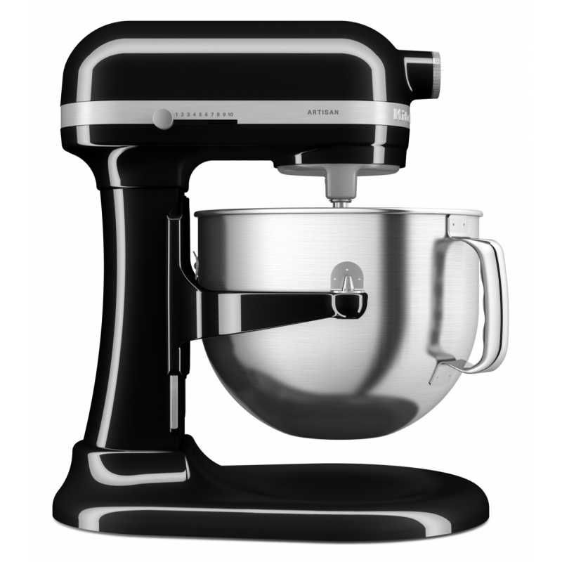 product image - Міксер планетарний KitchenAid Artisan, об'єм чаші 6,6 л, чорний