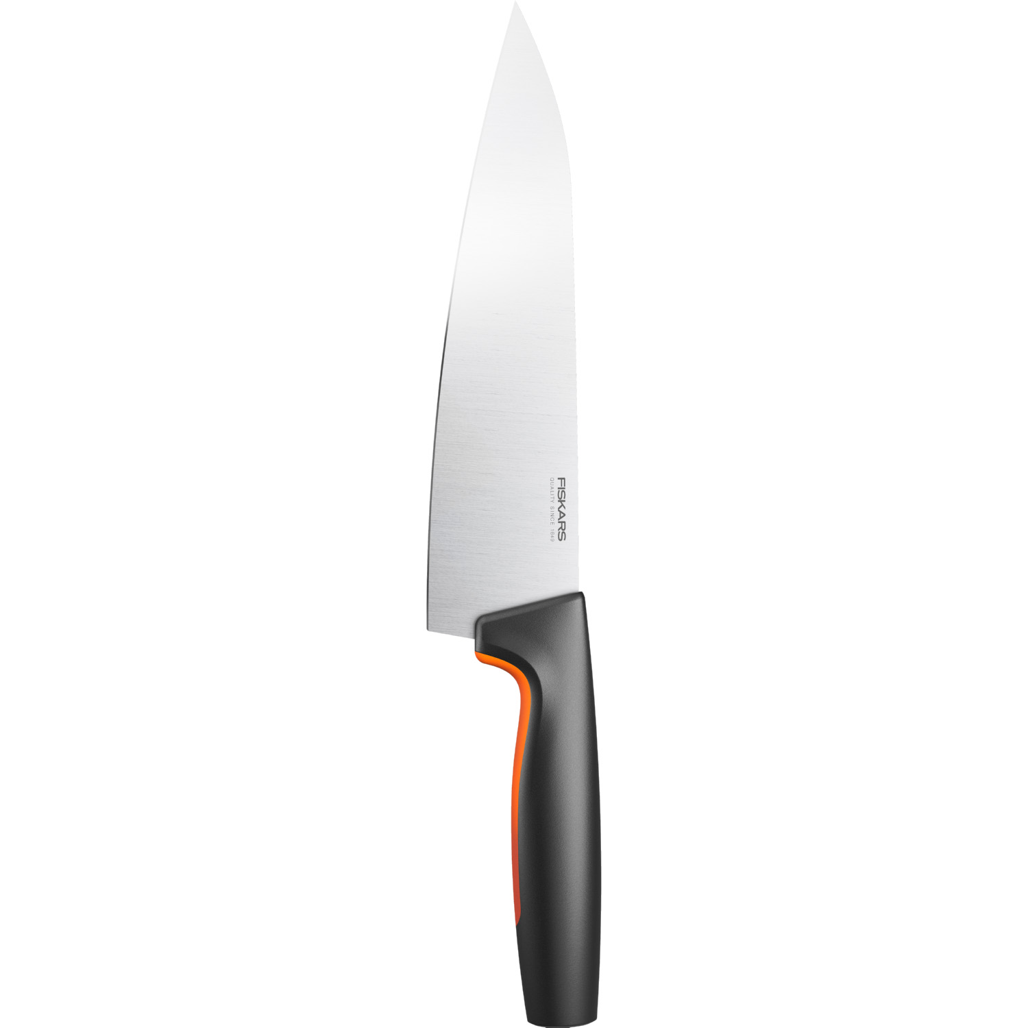 Ніж шеф-кухаря Fiskars Functional Form, довжина 20 см, чорний