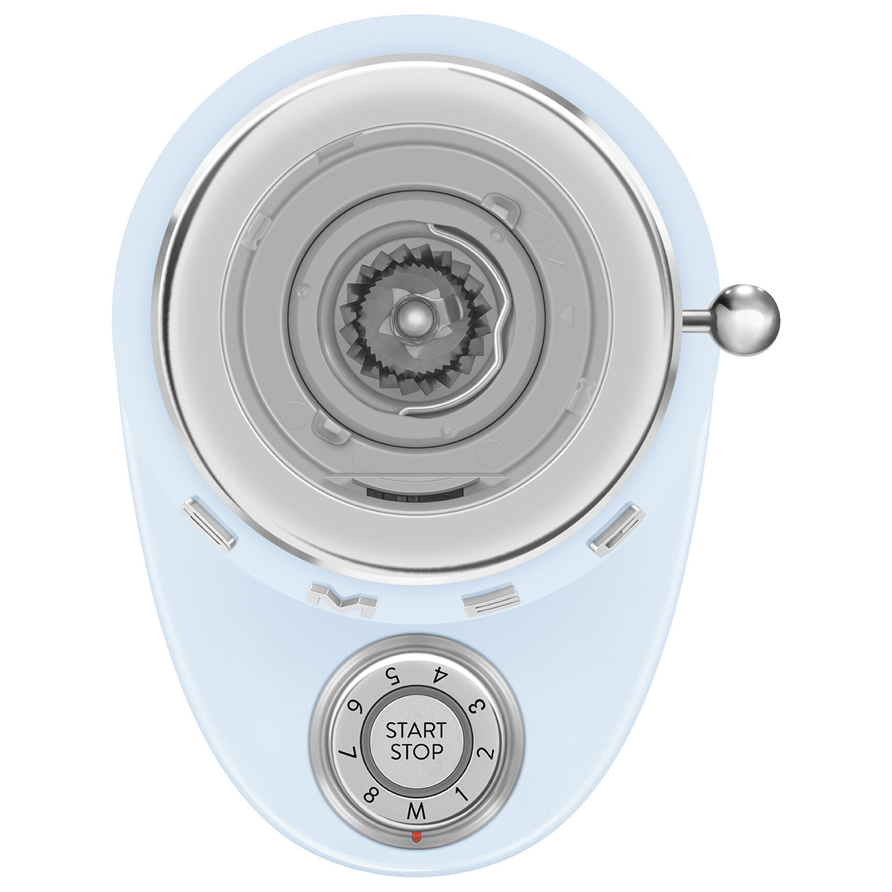 Кофемолка Smeg 50 STYLE, 15x34,5x22 см, голубой
