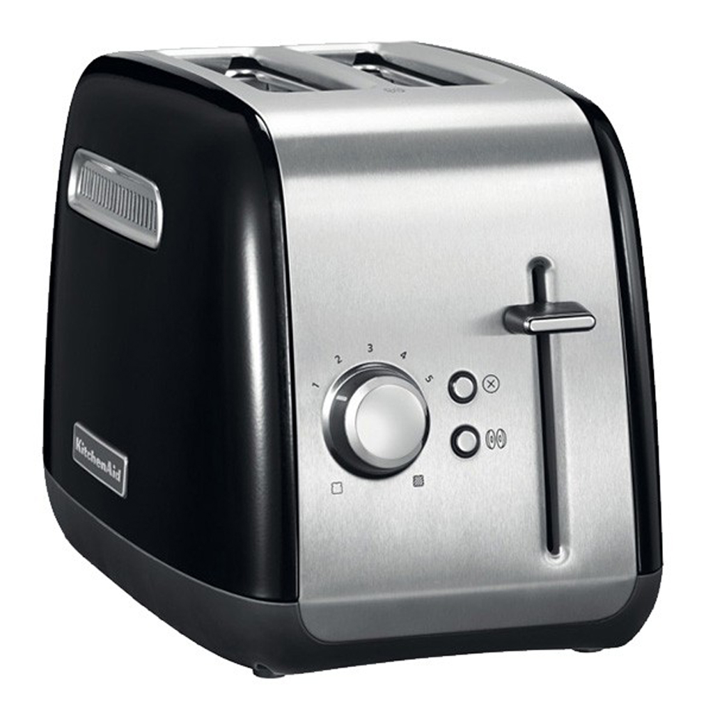 product image - Тостер на два слота KitchenAid CLASSIC, 21х28,6х18,4 см, черный