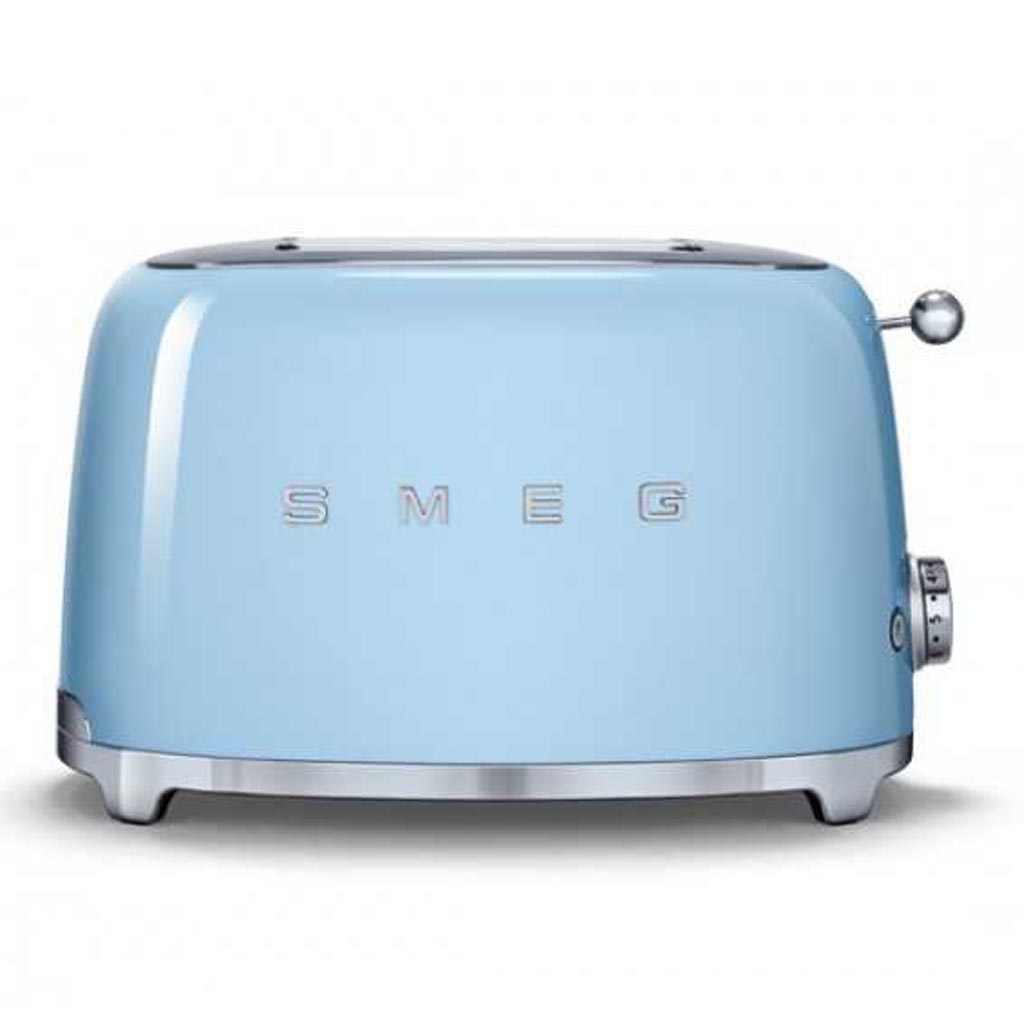 product image - Тостер на два слоти Smeg 50 Style, 19,8х31х19,5 см, блакитний