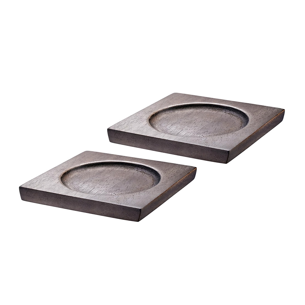 product image - Набор костеров Gefu MIRA, размер 9,9х9,9 см, 2 шт, коричневый