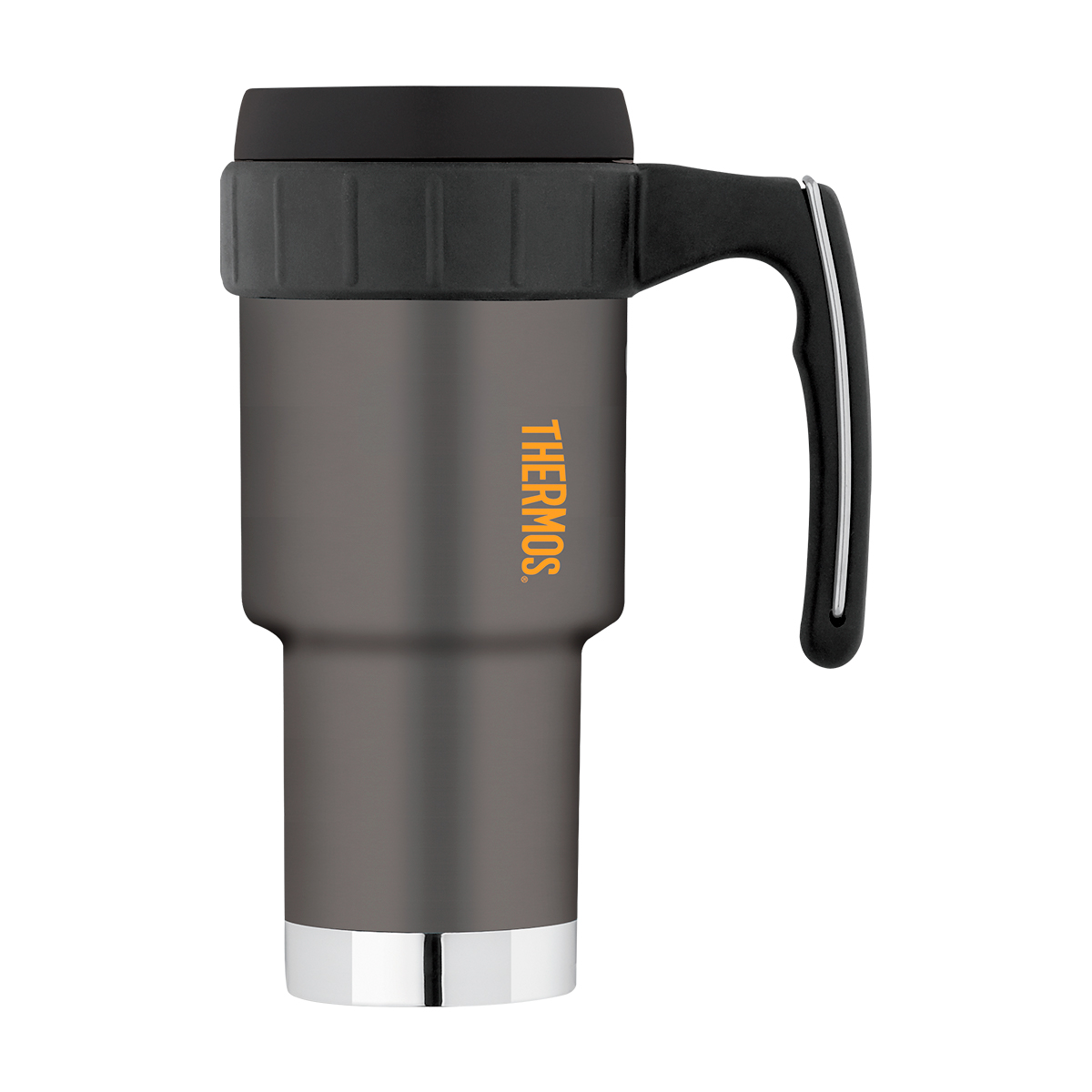 product image - Термос Thermos Isolierflasche Work, объем 0,59 л, цвет темно-серый