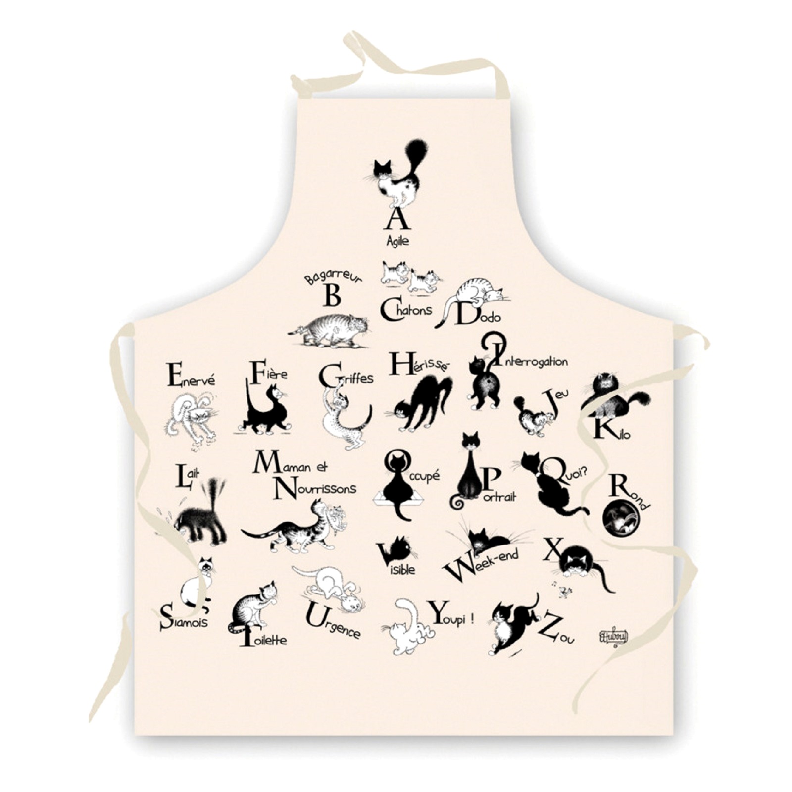 product image - Фартук Winkler DUBOUT, размеры 85 х 72 см, бежевый