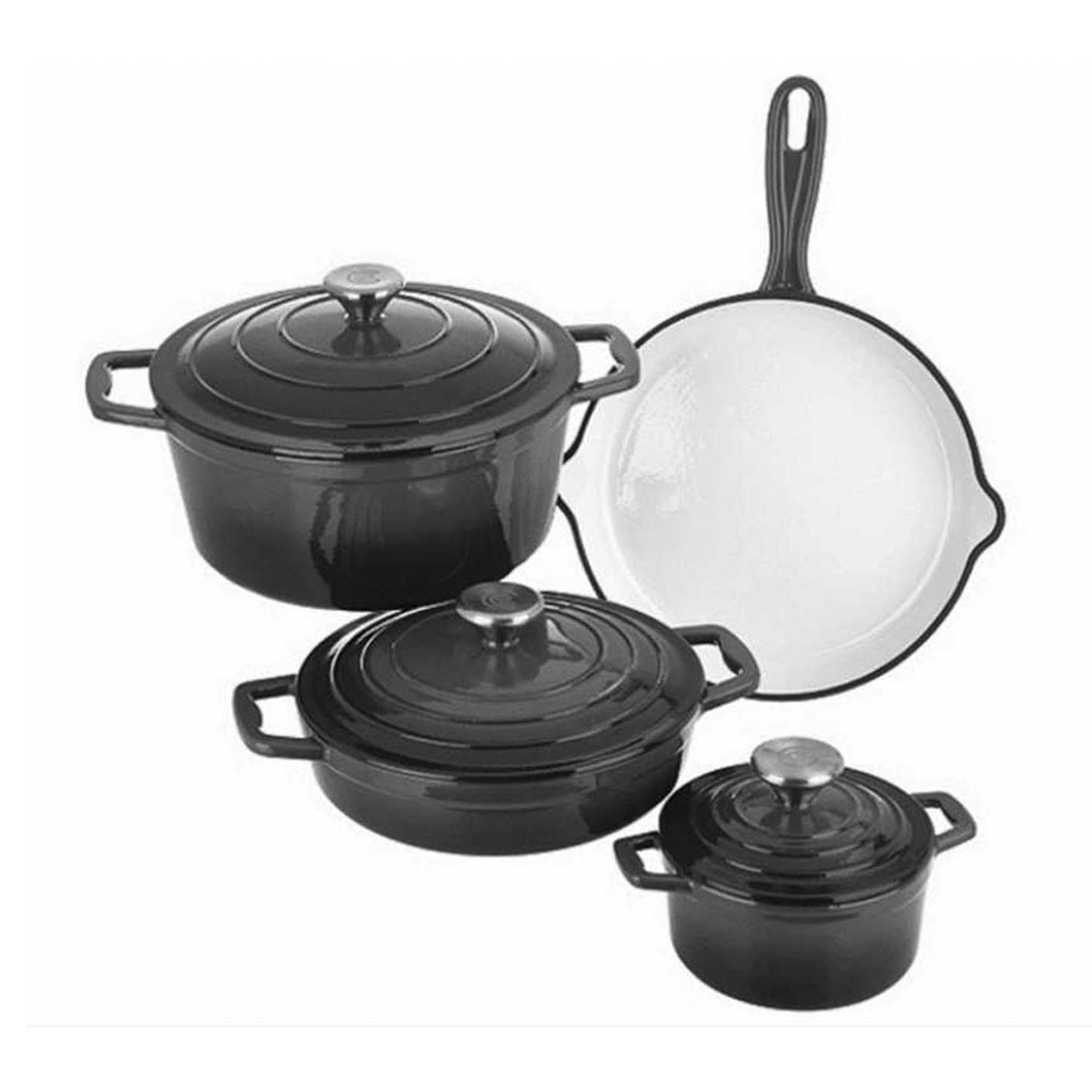 product image - Набор кухонной посуды Carl Schmidt Sohn XANTEN, темно-серый, 4 шт