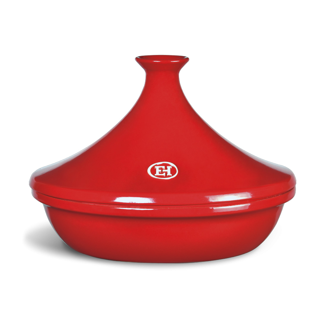 product image - Таджин Emile Henry Flame, об'єм 3,6 л, діаметр 32,5 см, червоний