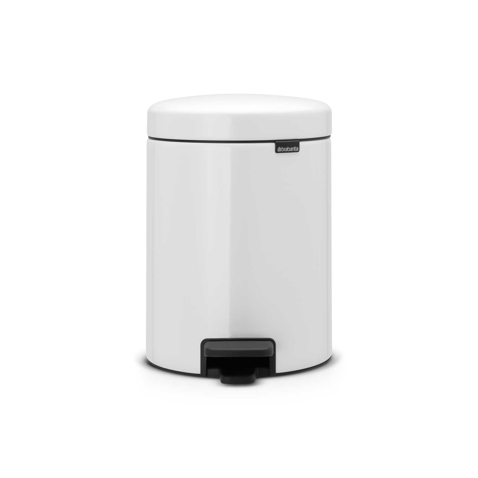 product image - Бак для сміття Pedal Bin Brabantia newIcon, об'єм 5 л, білий