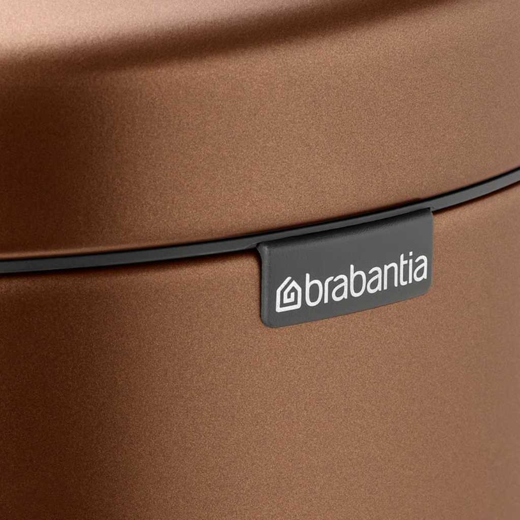 Бак для сміття Brabantia NewIcon Pedal Bin, об'єм 30 л, бронза