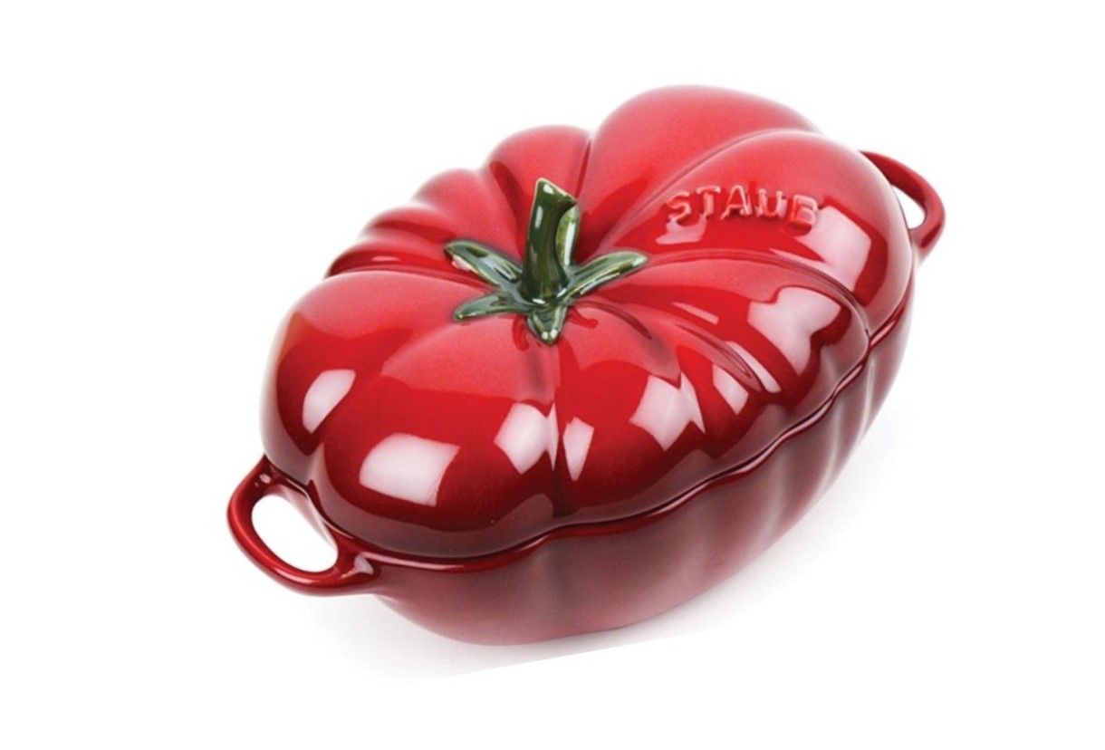 product image - Кокотница порционная "томат" Staub, диаметр 19 см, красный