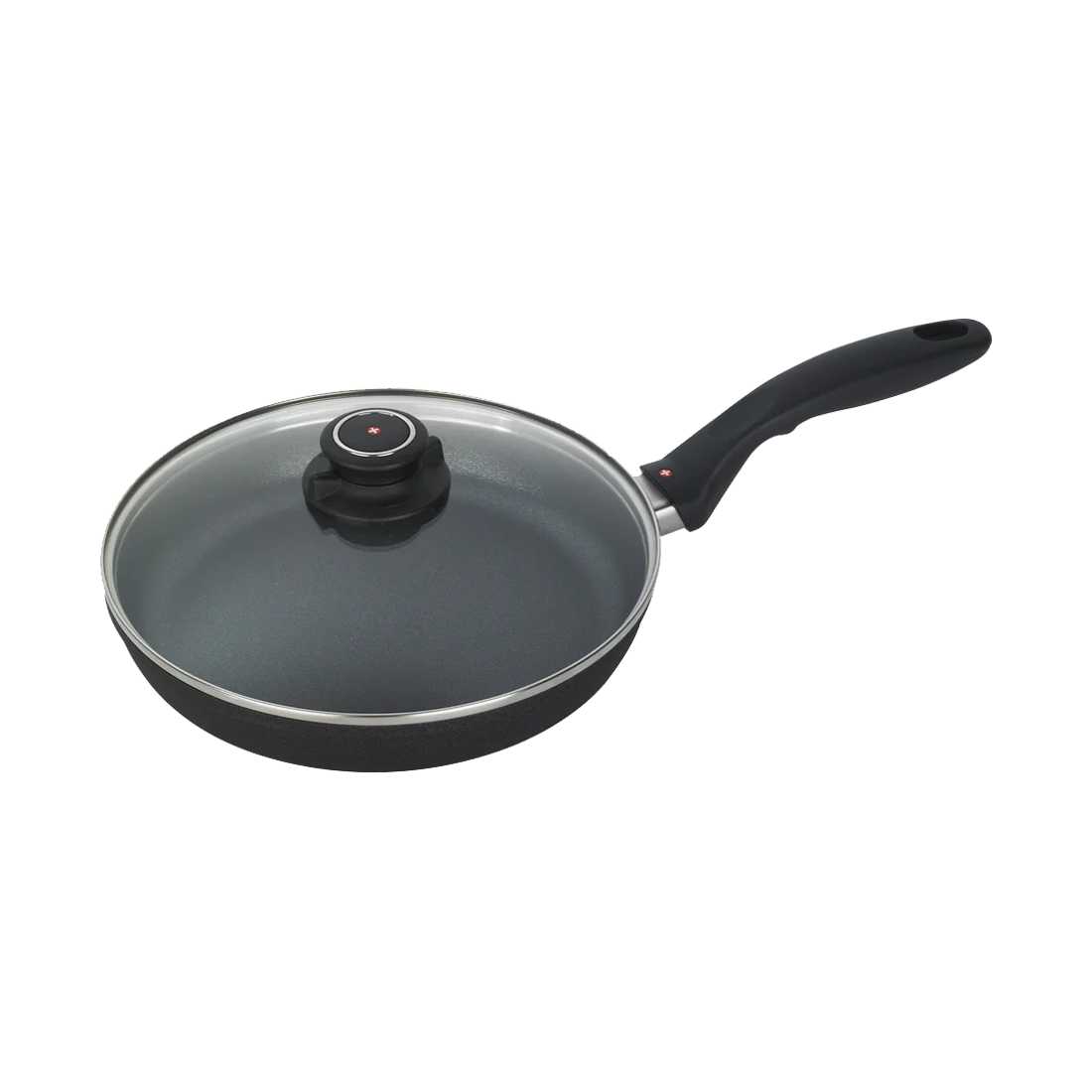 product image - Сковорода с крышкой Swiss Diamond XD INDUCTION, диаметр 24 см, черный