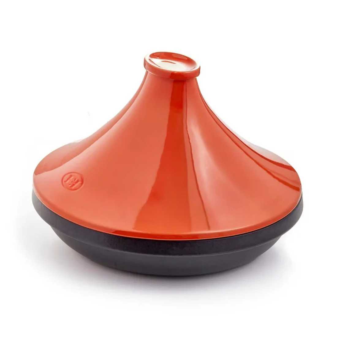 product image - Таджин Emile Henry DELIGHT, объем 4 л, диаметр 33,5 см, оранжевый