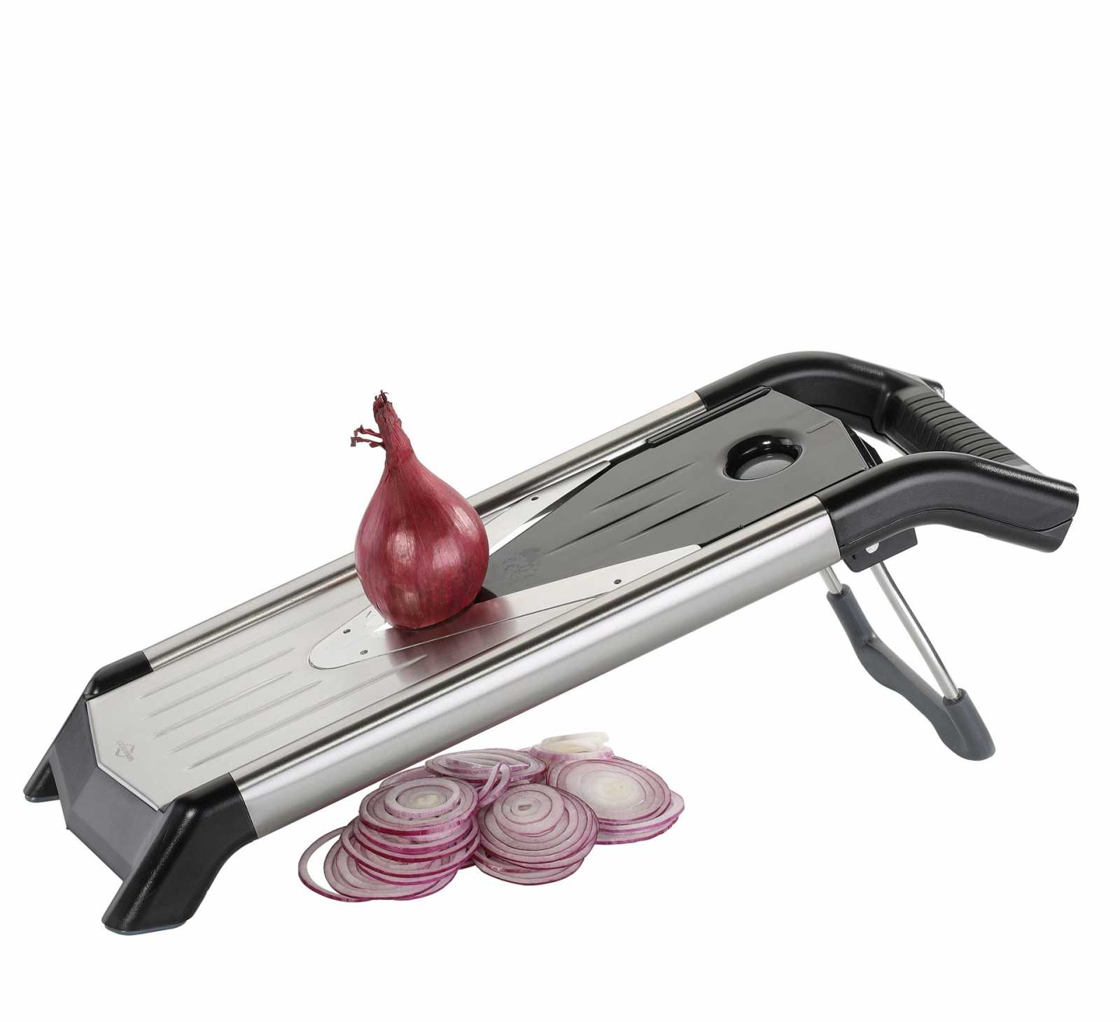 Овочерізка Kuchenprofi Professional, 42,5×14×14,5 см, сріблястий