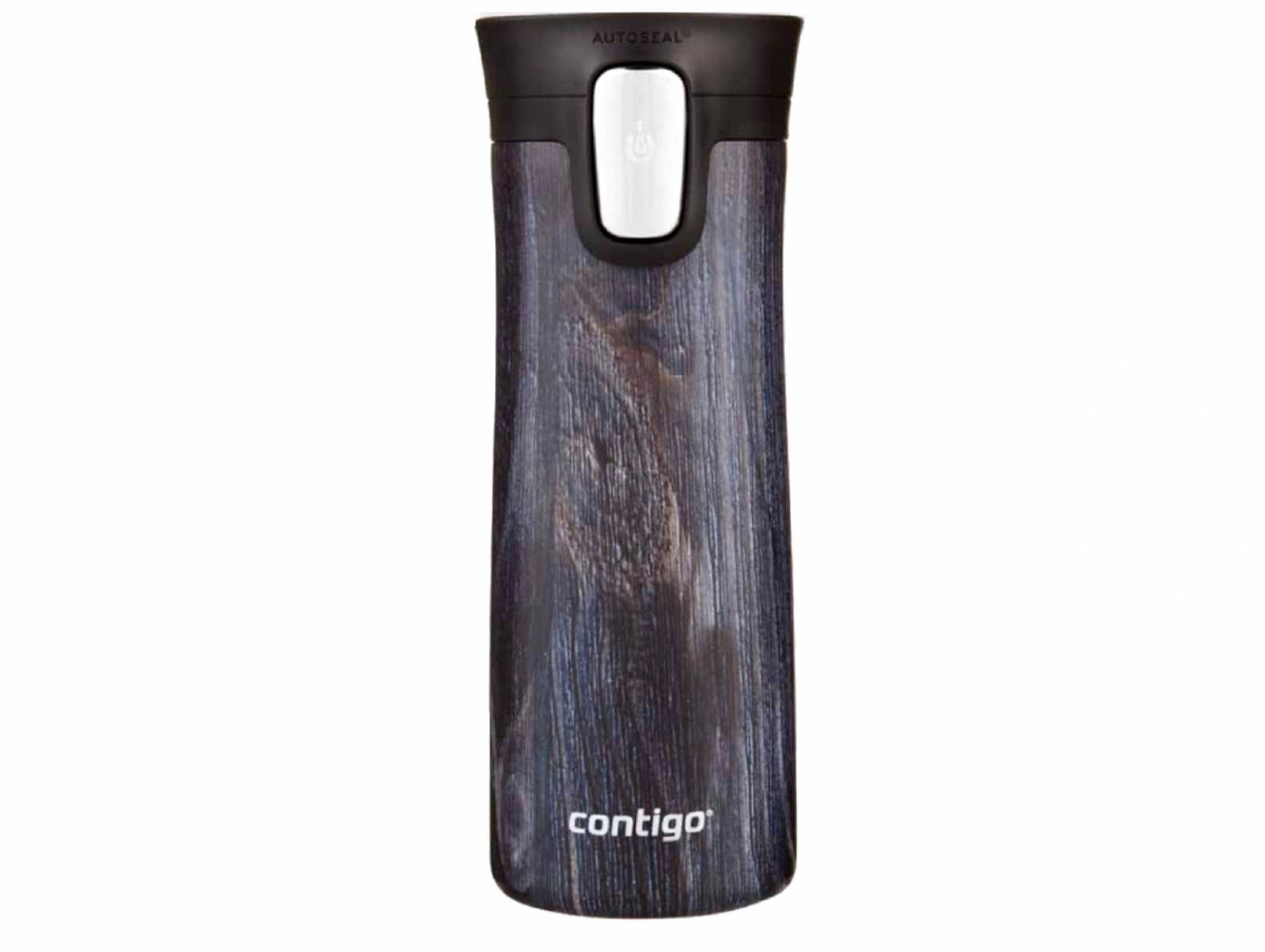 product image - Термокухоль Contigo PINNACLE COUTURE Indigo Wood, об'єм 0,42 л, темне дерево