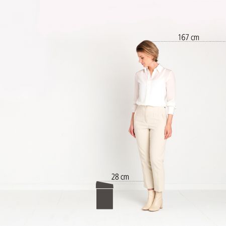 Бак для сміття Brabantia TOUCH BIN, об'єм 3 л, сріблястий