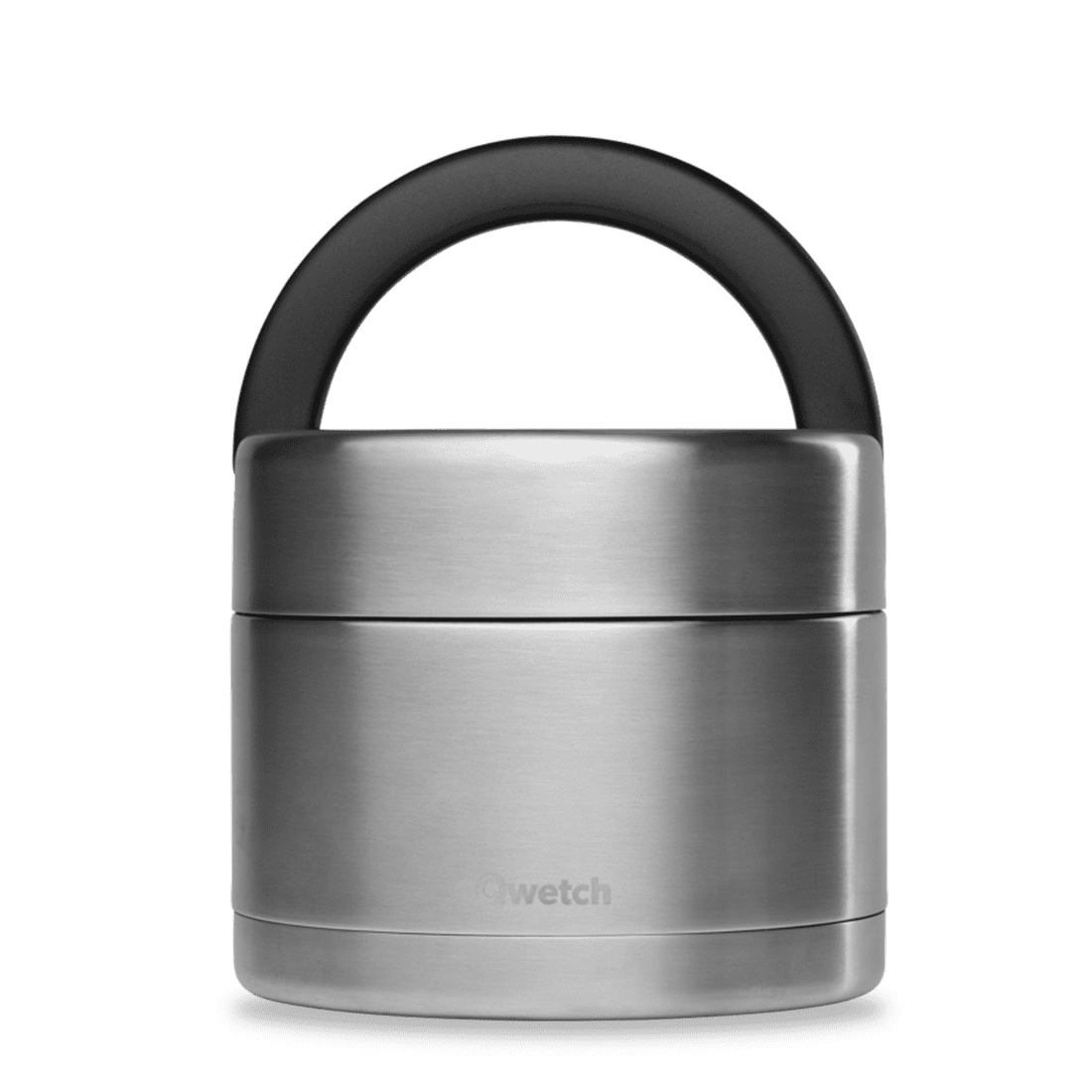 product image - Термос для еды Qwetch ORIGINALS, объем 0,85 л, серебристый