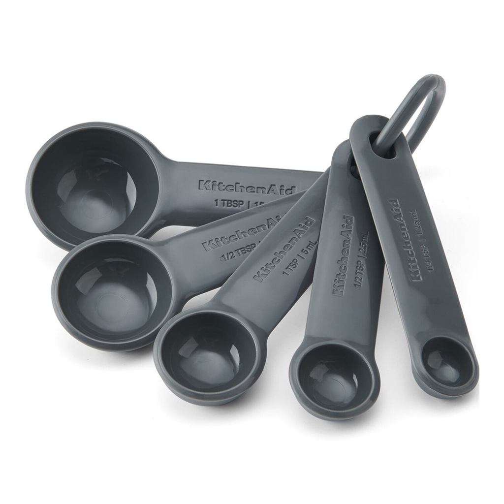 product image - Набір мірних ложок KitchenAid CORELINE, сірий, 5 шт